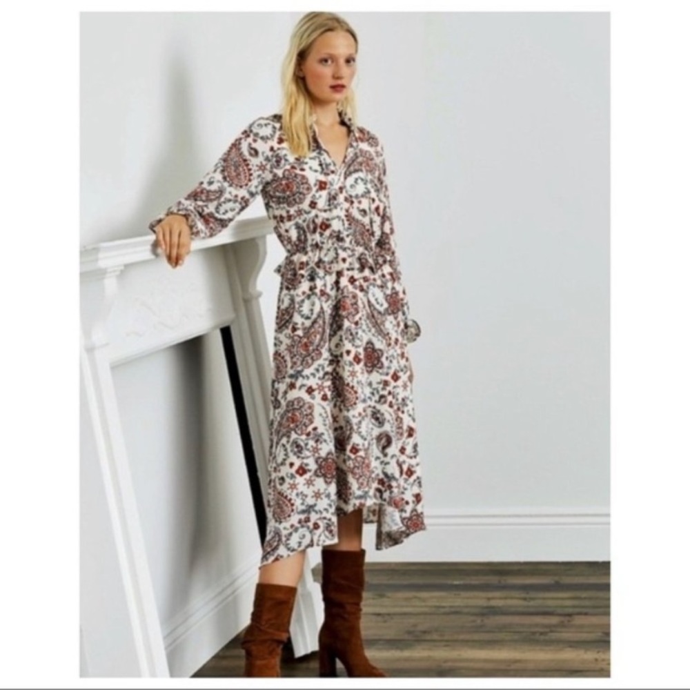 Banana Republic Paisley Midi dress